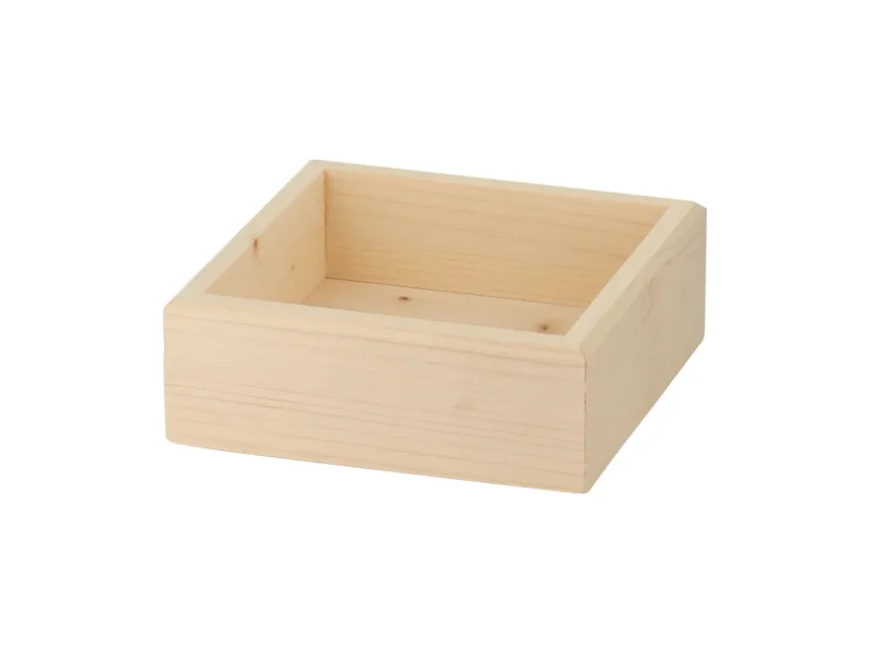 Piccolo contenitore in legno – Confezione regalo artigianale