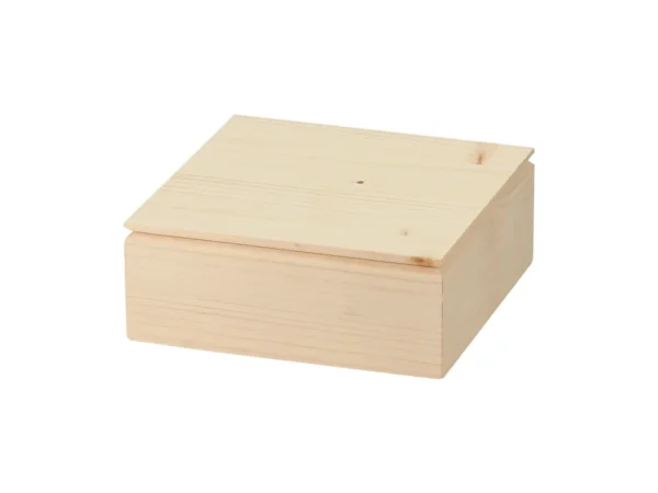 Piccolo contenitore in legno – Confezione regalo artigianale