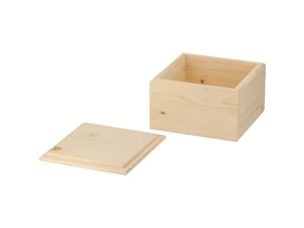 Piccolo contenitore in legno – Confezione regalo artigianale