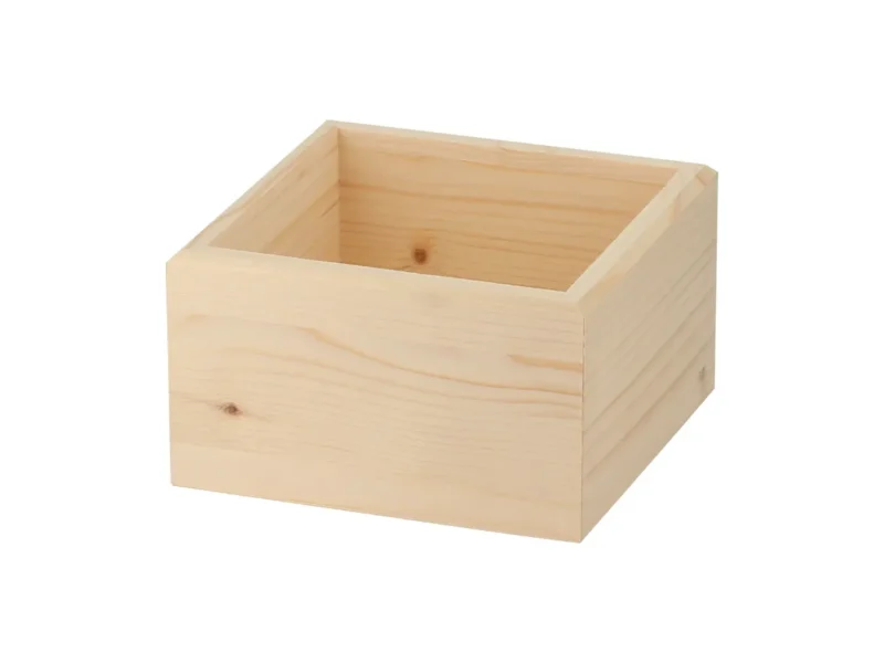 Piccolo contenitore in legno – Confezione regalo artigianale