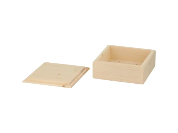 Piccolo contenitore in legno – Confezione regalo artigianale