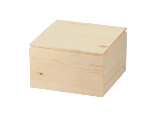 Piccolo contenitore in legno – Confezione regalo artigianale