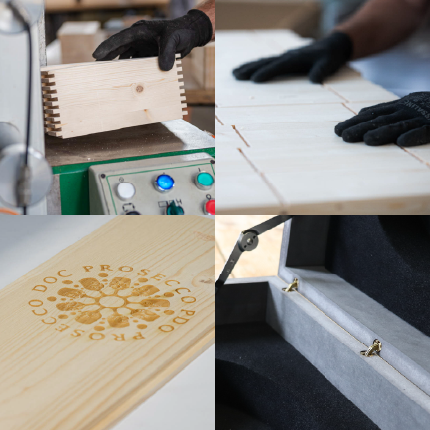 Creare una cassetta in legno artigianale